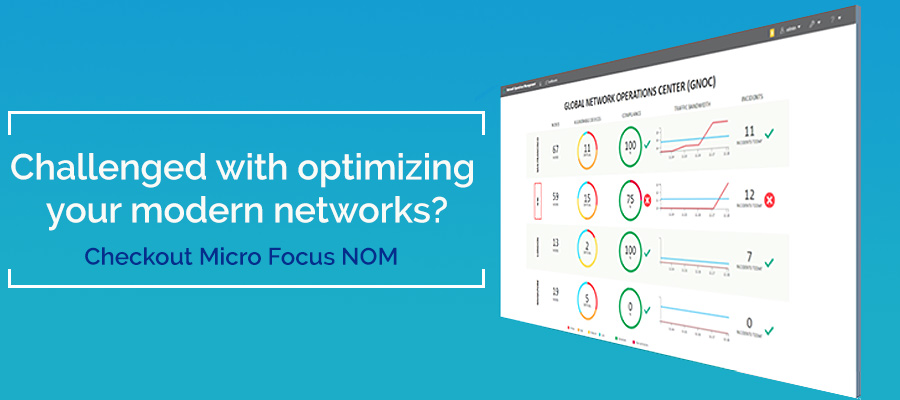 You are currently viewing Are you challenged with optimizing your modern networks? Check Out Micro Focus Network Operations Management Suite
